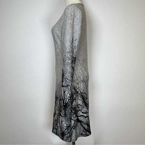 L.A. Soul Tree Branch Sweater Dress Tunic Soft Cotton Blend Women’s Size Medium - Picture 4 of 12